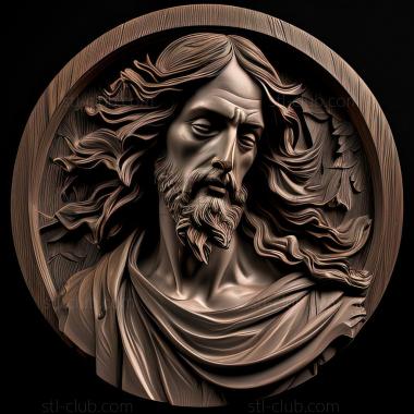 3D model st jesus (STL)